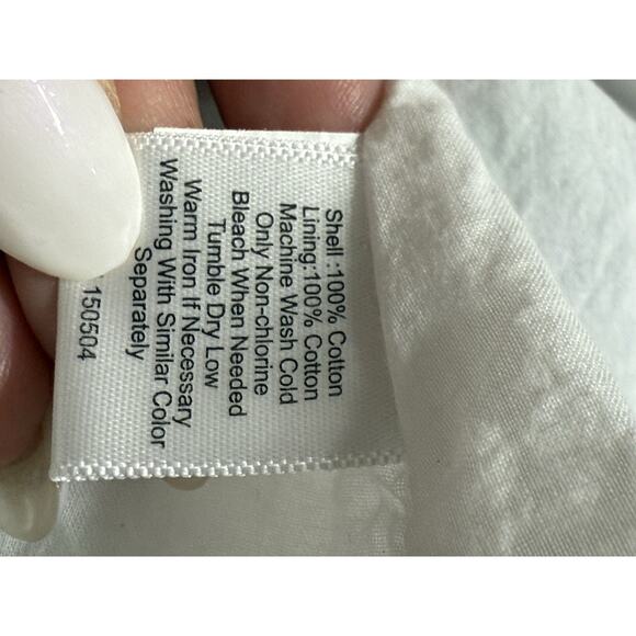 Classic Prep Plaid Dress girls size 6 Lines Cotton elastic Back EUC - Picture 7 of 8